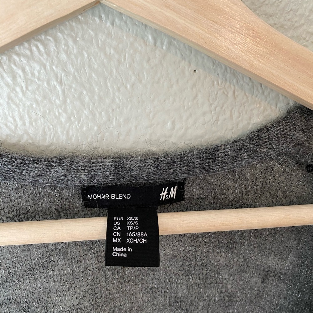 Mohair Blend H&M Oversized Cardigan - Picture 4 of 5